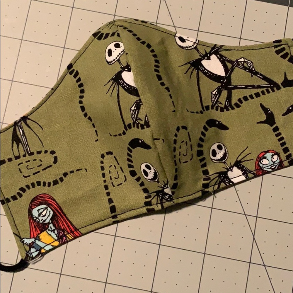 Jack and sally kids mask